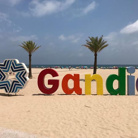 Apartamento Tres Soles Solo Familias Gandía Exteriör bild
