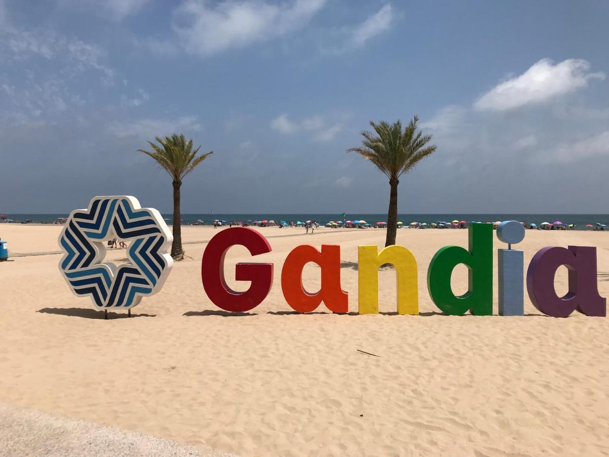 Apartamento Tres Soles Solo Familias Gandía Exteriör bild